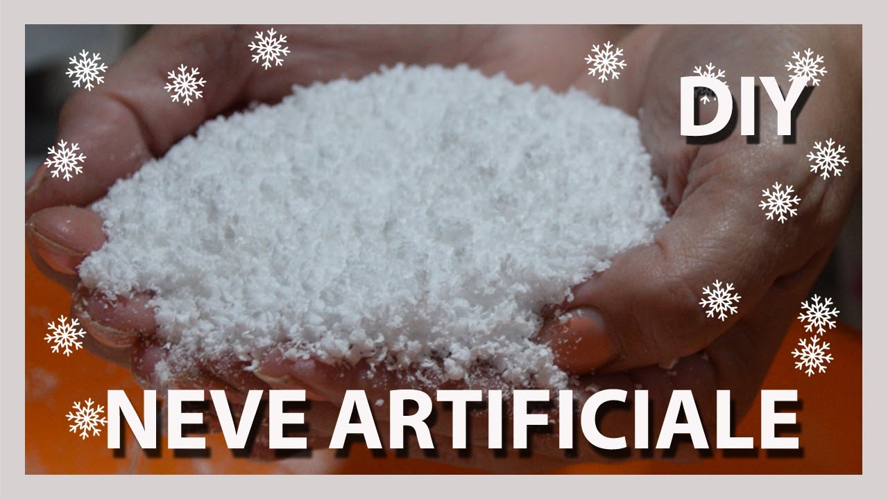 CREA LA TUA NEVE ARTIFICIALE PER IL MODELLISMO TUTORIAL FAI-DA-TE//DIY artificial snow for modeling