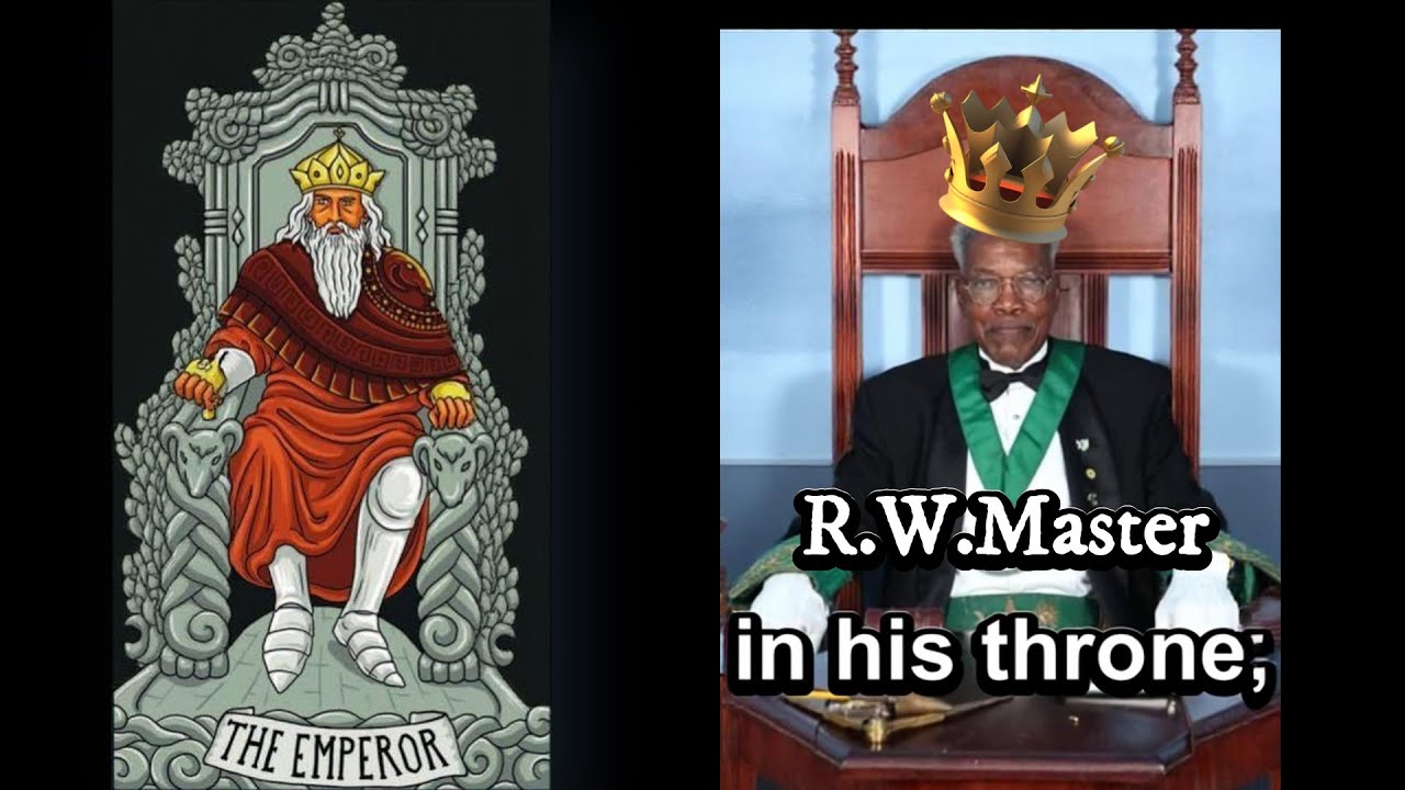The Emperor and the Lodge Master/Tarot archetypes and Masonic Symbolism.