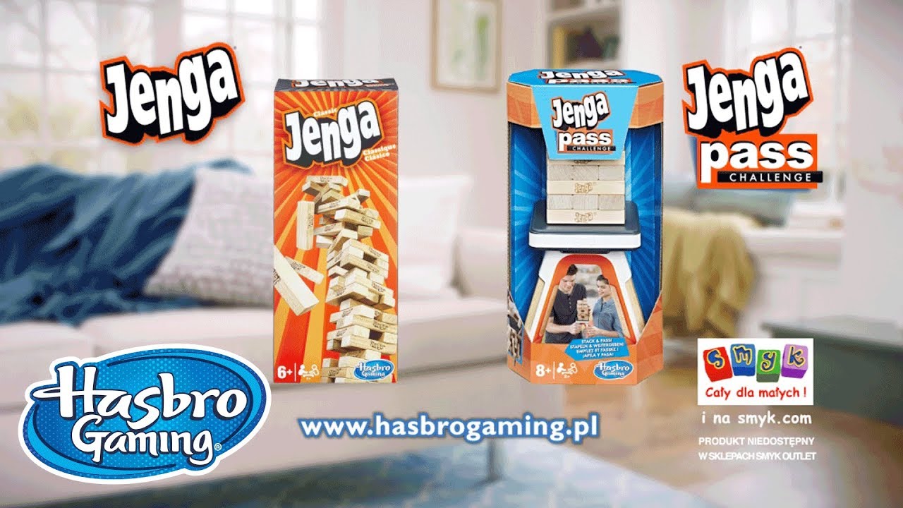 Hasbro Gaming Polska - 'Jenga Pass Challenge' Reklama TV