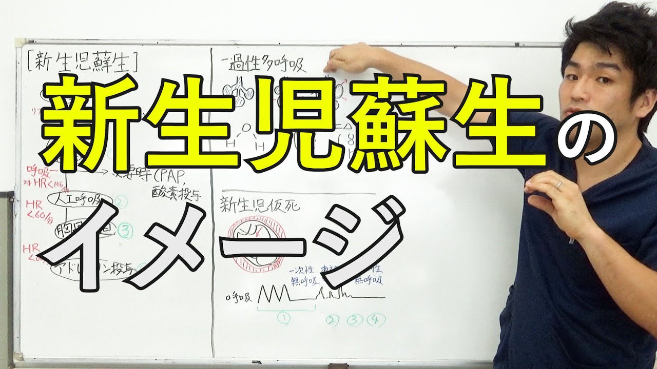 【NCPR】新生児蘇生のイメージ　2021/3公開