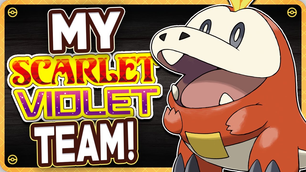 My Team for Pok&eacute;mon Scarlet and Violet! 👀