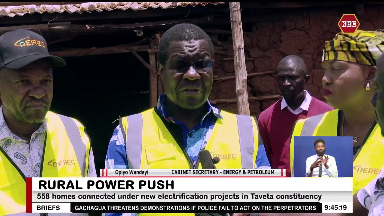 Government rolls out rural electrification drive in Taita Taveta targeting 15,000 households