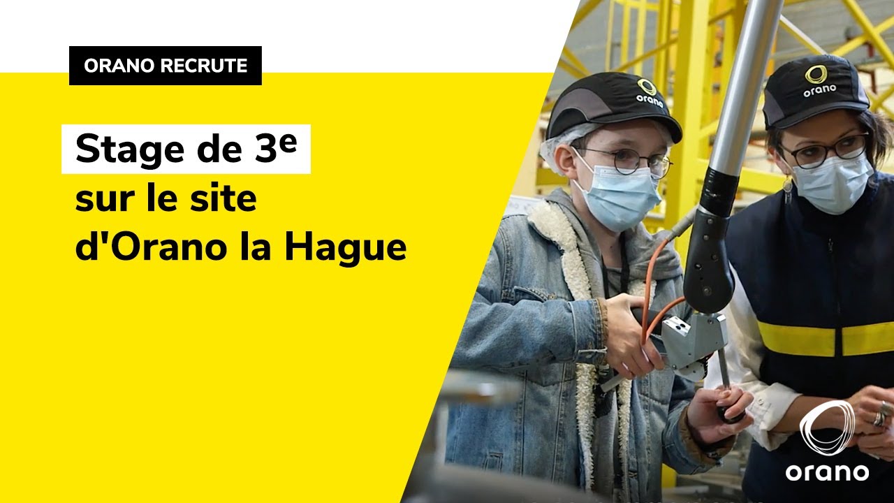 Stage de 3e sur le site d'Orano la Hague