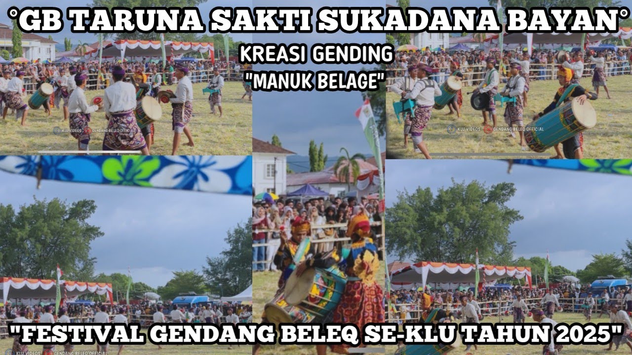 GB TARUNA SAKTI SUKADA MEMBUAT PENONTON HEBOS DI ACARA FESTIVAL 🥁GB SE-KLU 