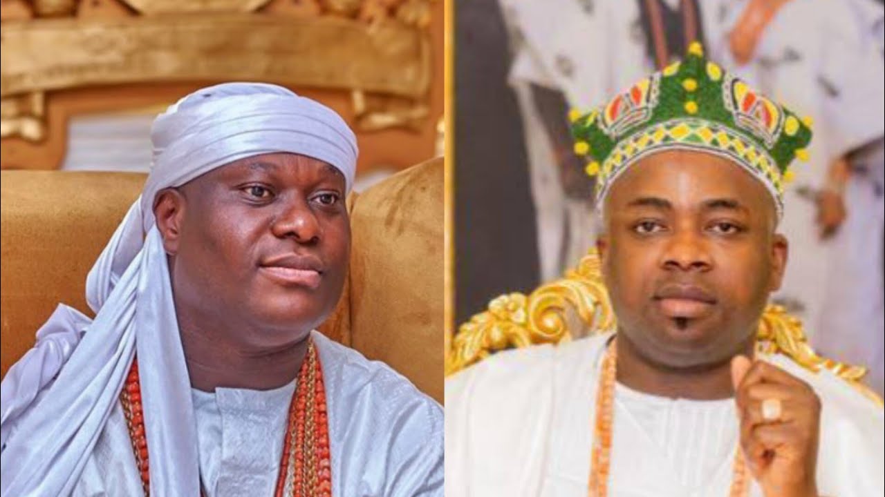 SEE WHAT HAPPENED WHEN OONI MET OBA SAHEED ELEGUSHI IN KWARA STATE