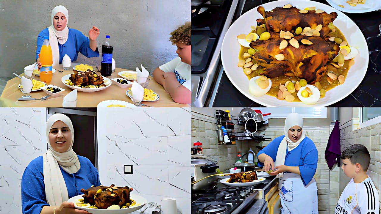 دجاج مدغمر ومحمر بطريقة معتمدة 👌 الذوق لا يُقاوم والطريقة مضمونة 🍗 دغميرة المغربية 🇲🇦