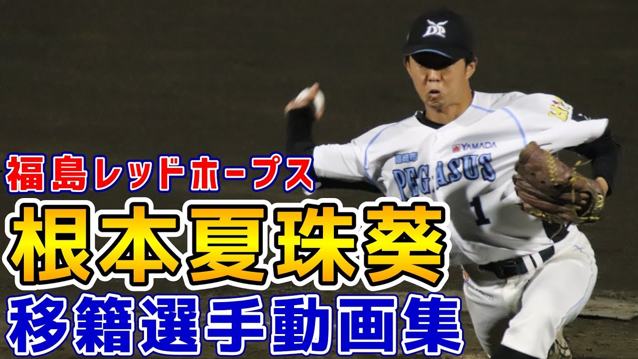 根本夏珠葵！福島レッドホープス移籍動画集！元群馬ダイヤモンドペガサス！