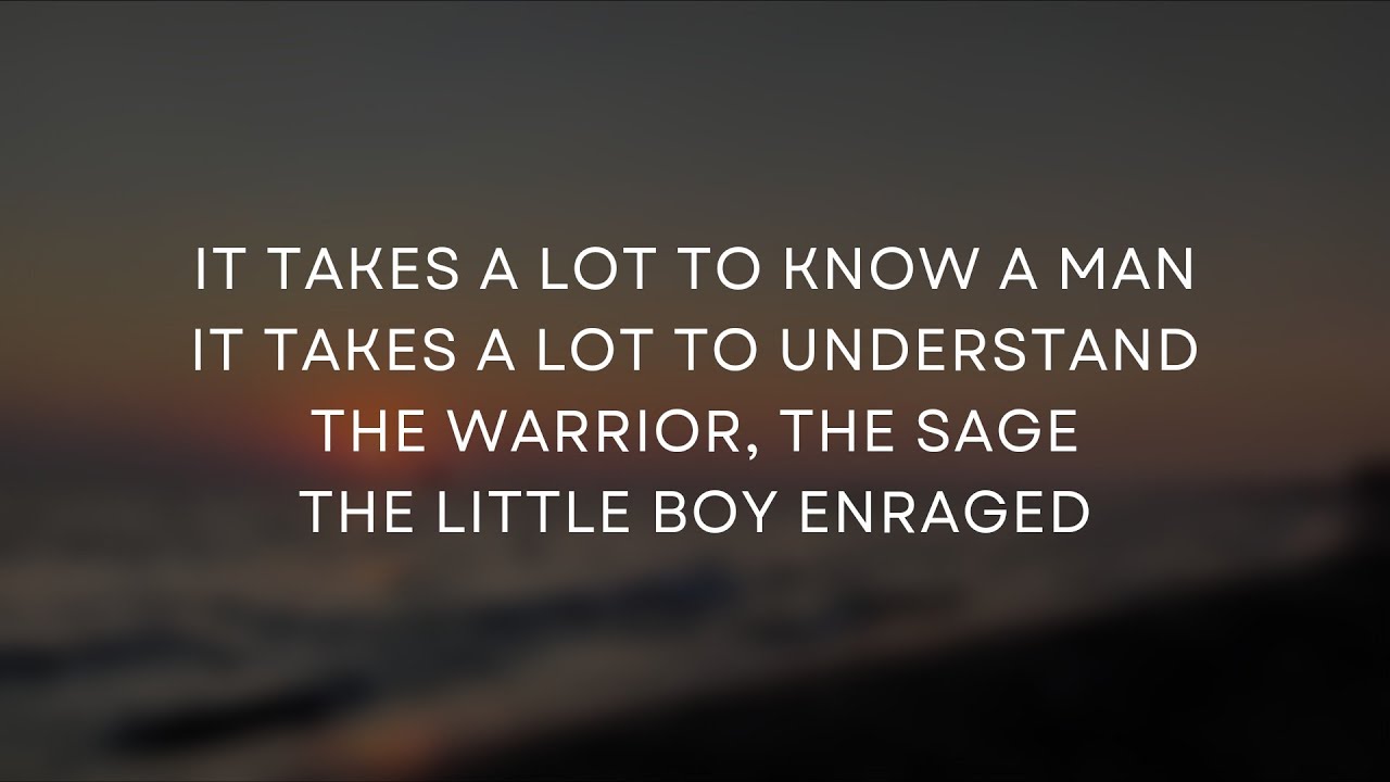 It Takes a Lot to Know a Man - Damien Rice (Lyrics)