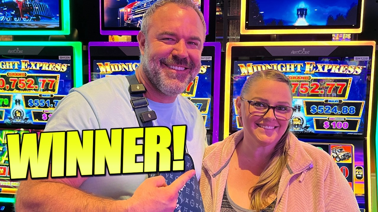 Lucky Lady Tricia Max Bets ($50/Spin) on Midnight Express (Your Luck Has Arrived)