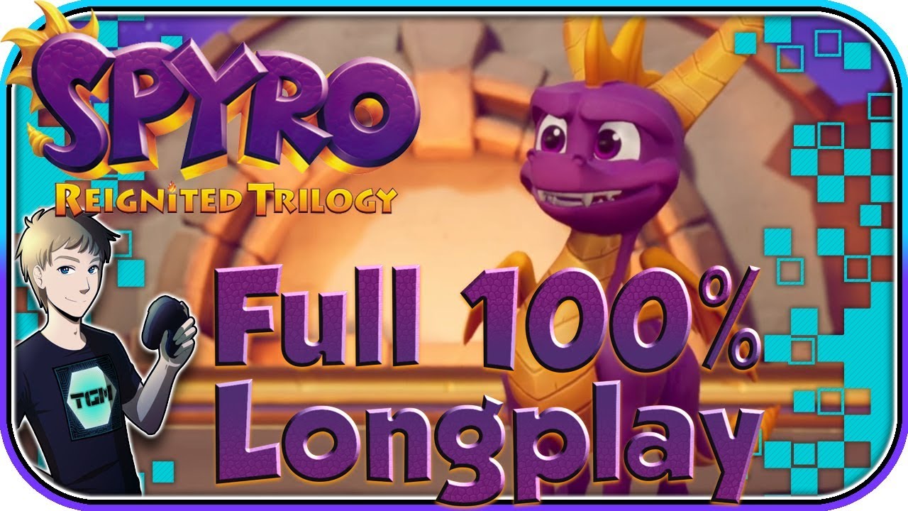 Spyro Reignited Trilogy - Ripto's Rage Full Game 100% Walkthrough Longplay - All Orbs, Skill Points