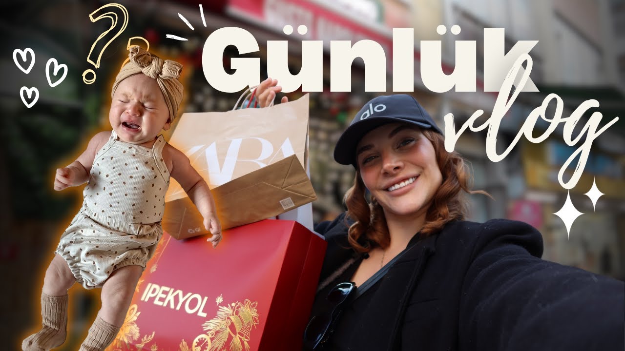 İlk kez bebeğim olmadan 1 gün geçirdim! | VLOG