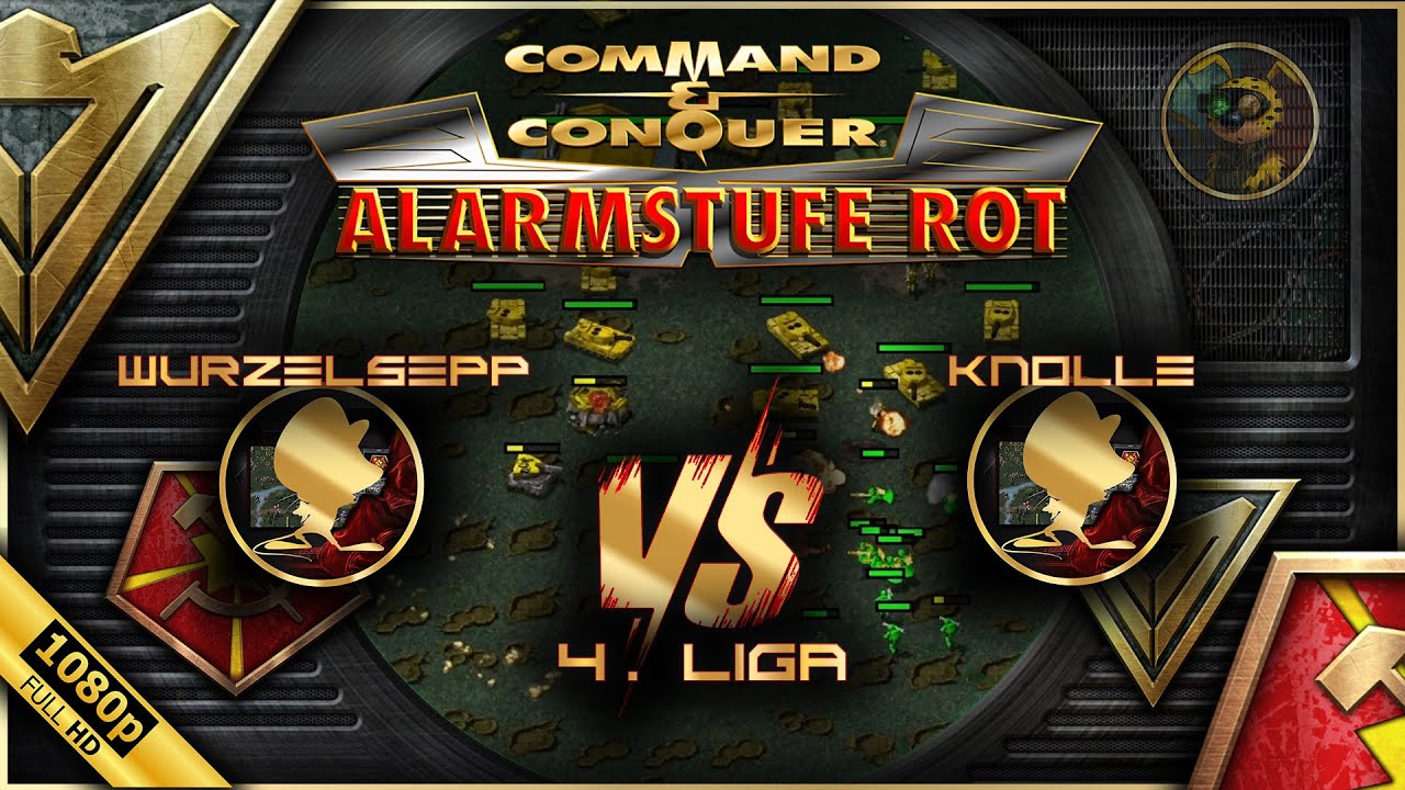 Command and Conquer Red Alert eSports Classic League 2025 | Wurzelsepp vs. Knolle