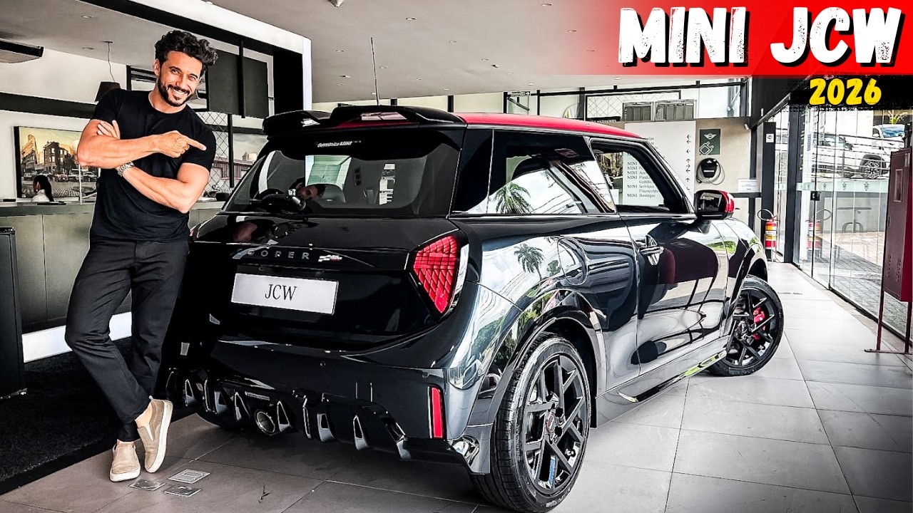 MINI COOPER JCW 2026 todos os detalhes e preço