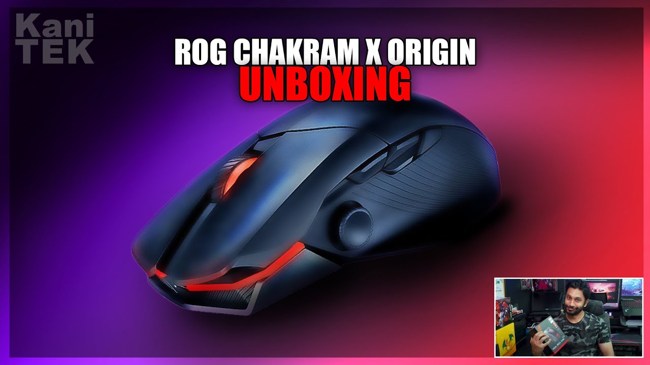 ROG Chakram X Origin: Unboxing And First Impressions
