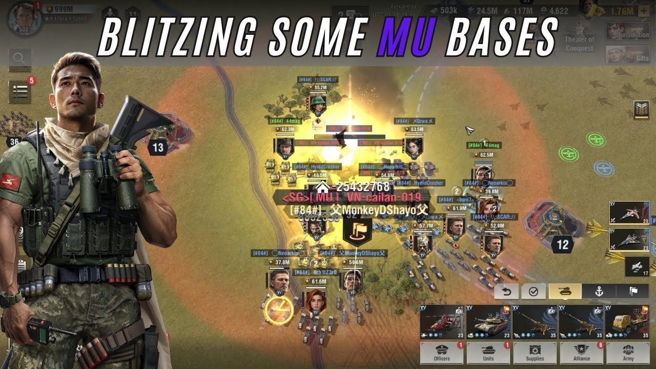Warpath 13.3 - Blitzing MU bases