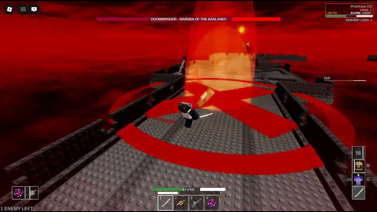 Me Low-Diffing Doombringer in Combat Initiation (SOLO)