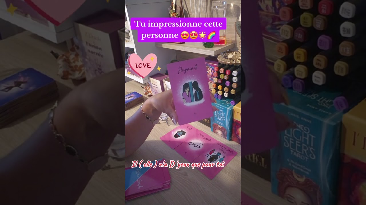 🔮TU IMPRESSIONNES CETTE PERSONNE 😍🤩💥🌟🌈🥰❤️
