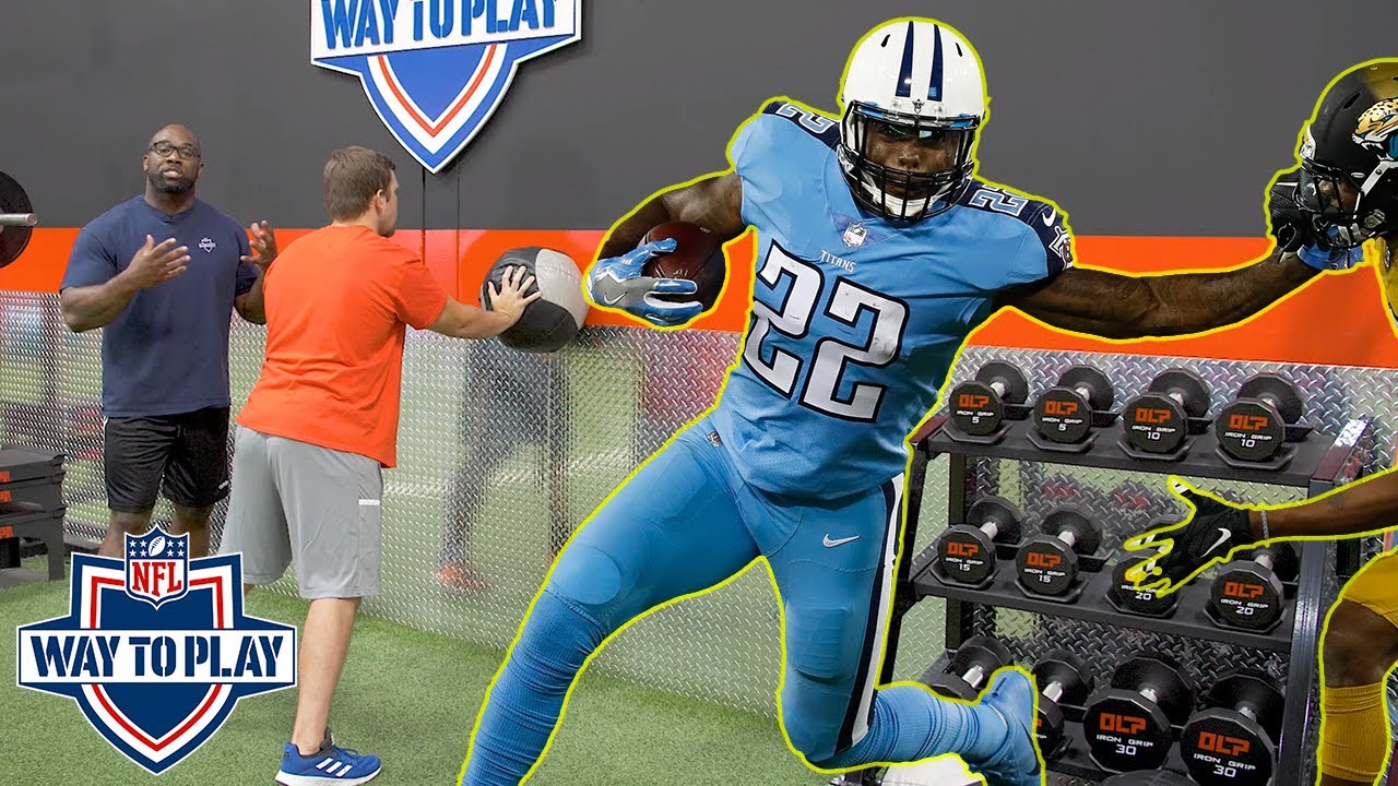 How to Stiff Arm like Derrick Henry | Way to Play