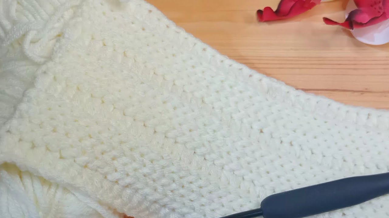 VERY EASY CROCHET PATTERN FOR BEGINNERS ⚡️ Cocok untuk Selimut Rajut, Tas, Syal, dll