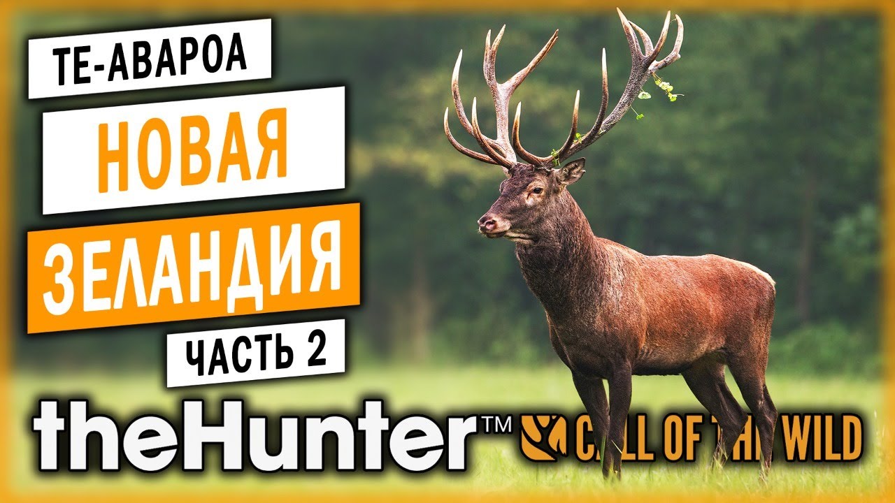 theHunter Call of the Wild #2 🐐 - Охота в Новой Зеландии - Новый Заказник 