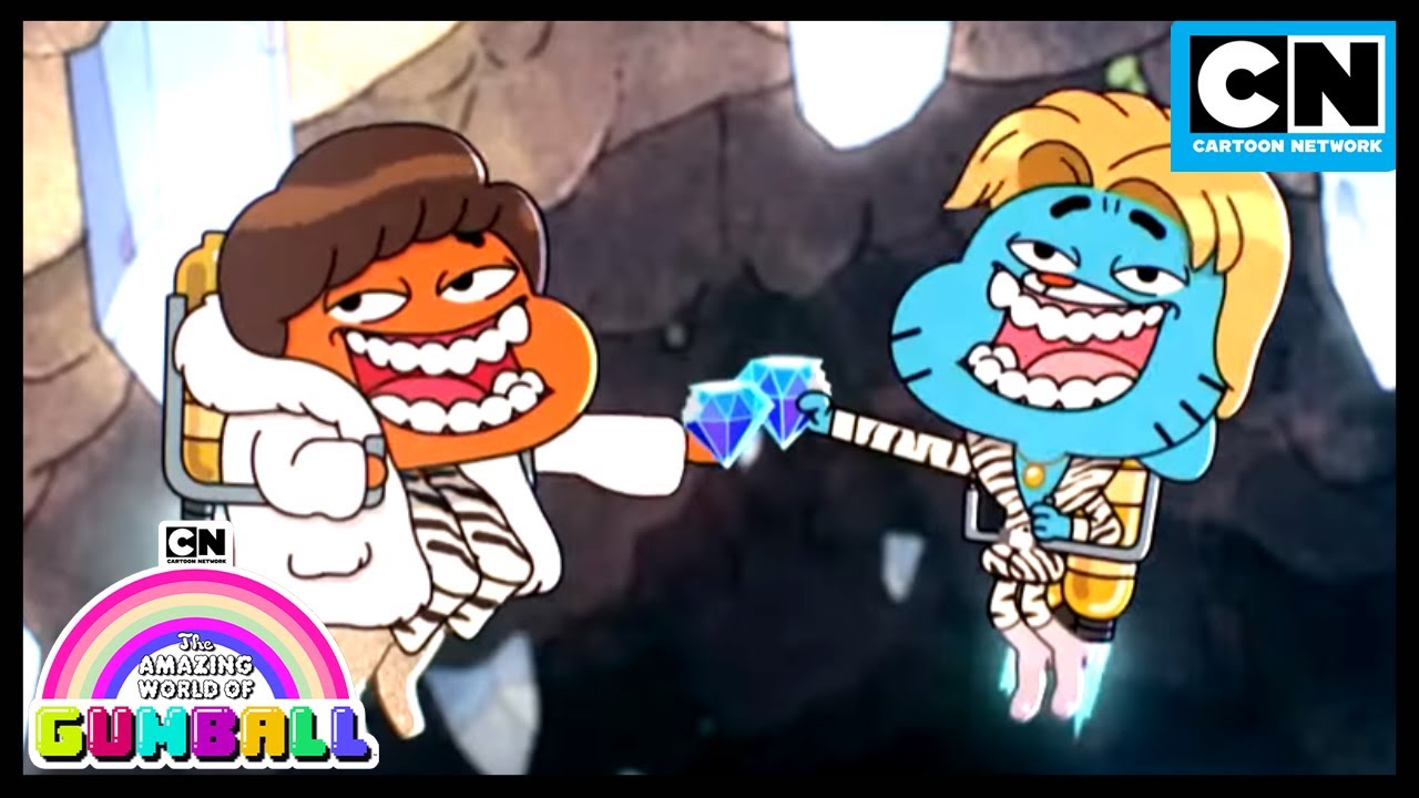 Diamenty na kolację? Gumball i Darwin są milionerami | Gumball - Święty | Cartoon Network