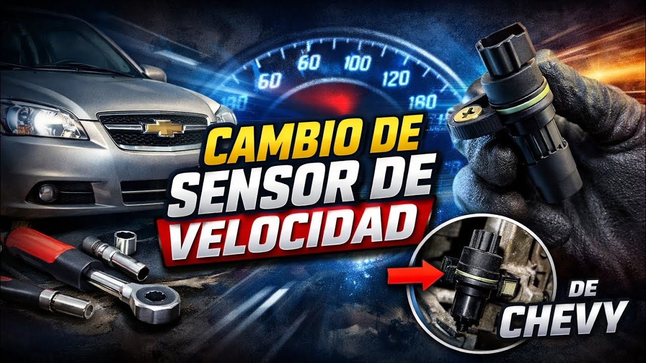 Cambio de sensor de velocidad CHEVY