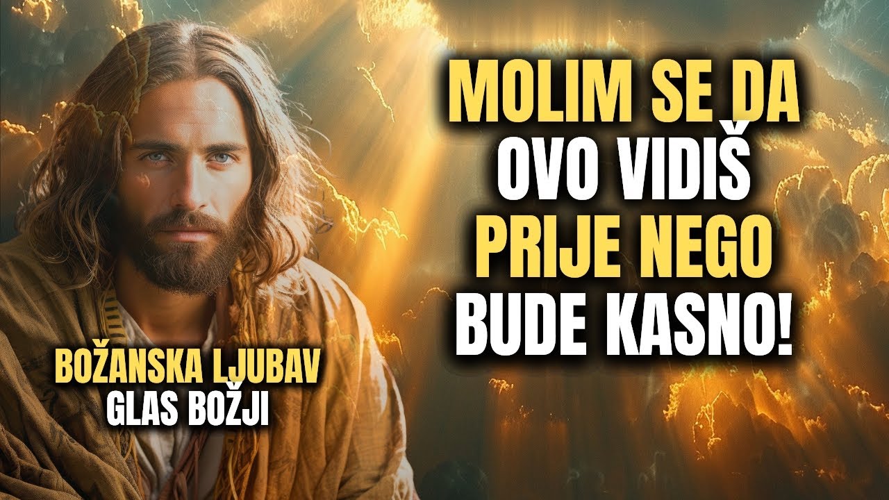 GLAS BOŽJI: “MORAŠ OVO ČUTI DANAS” 👆