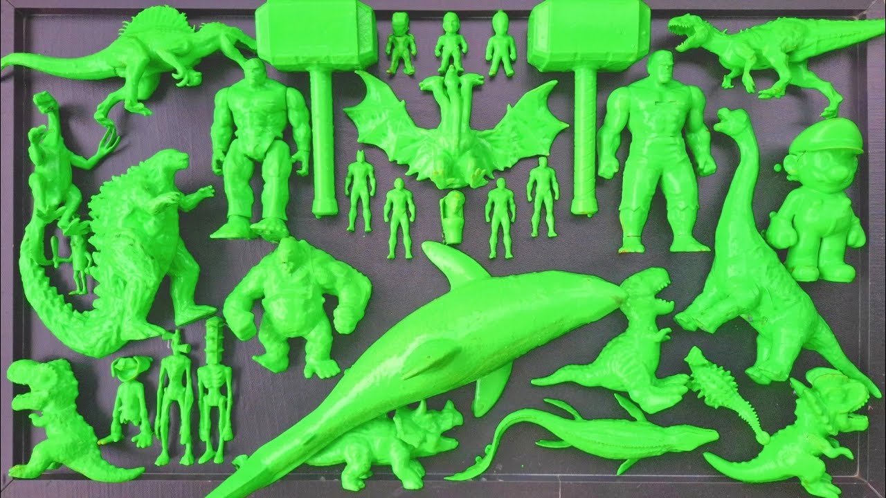 Dinosaurus Jurassic World Dominion: T-rex/Brachiosaurus/ Skibidi/ Spider-Man/KingKong/ KingGidorah