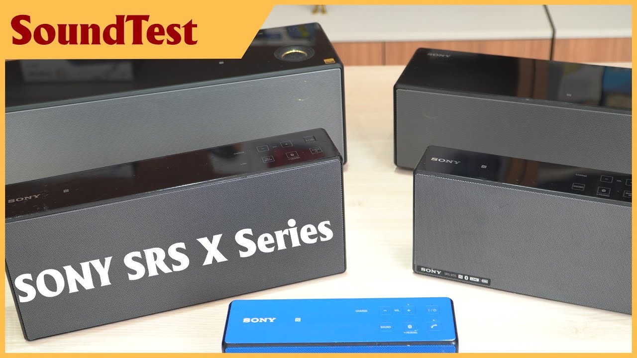 Chơi nhạc bằng series loa si&ecirc;u chất của sony | Sony SRS x33,x55,x77,x88,x99.