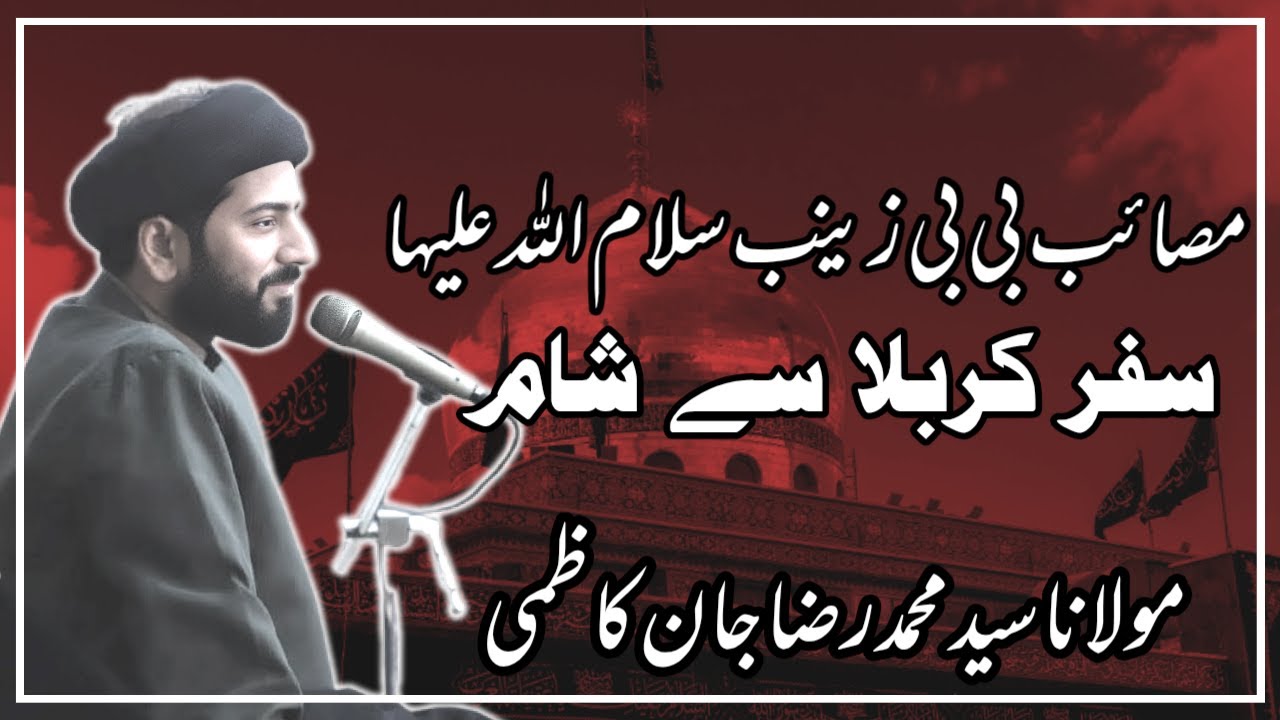 Masaib Bibi Zainab sa | Maulana Syad Raza Jan Kazmi | Imam Bargah Husssainia Muzaffargarh