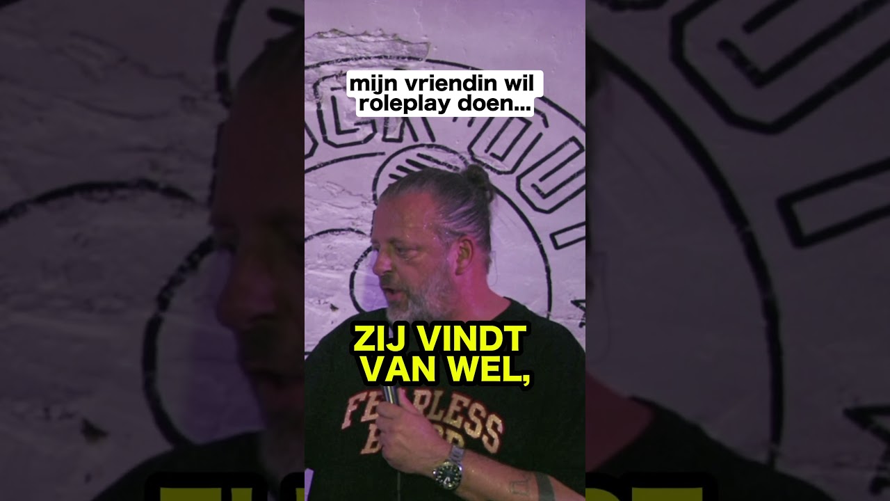 Hoe houd je je relatie spannend ? Mijn vriendin wilde &lsquo;n rollenspel doen. #comedy #humor #comedyclub