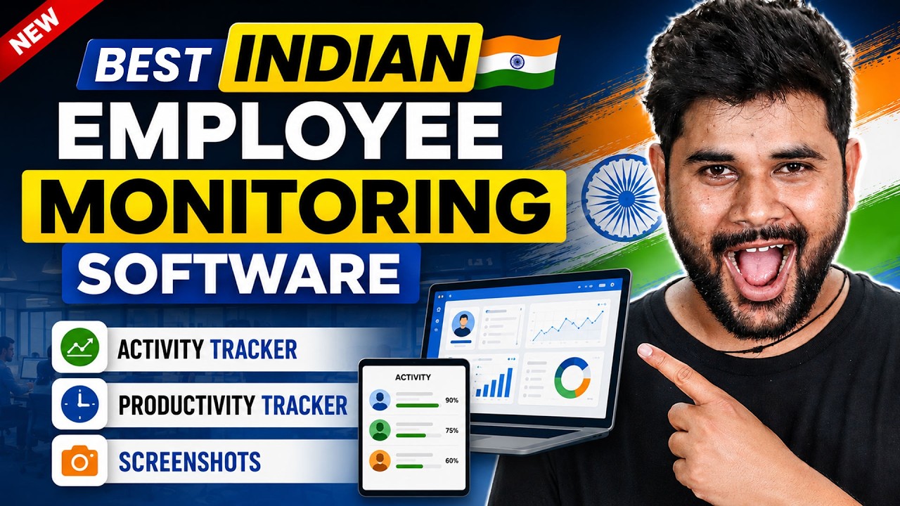 Top 5 Employee monitoring software&nbsp;(Indian 2026) | Team Monitoring&nbsp;Software&nbsp;for Business/Startups