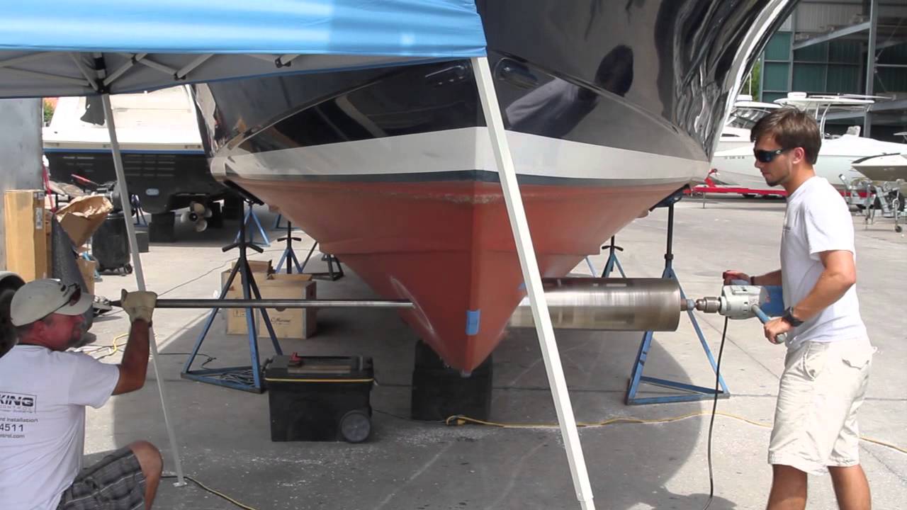 Docking By Control Bow Thruster Installation