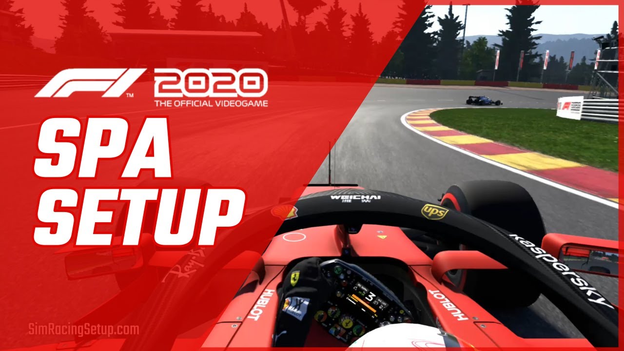 F1 2020 Belgium Car Setup - Good Race/Career Mode Setup