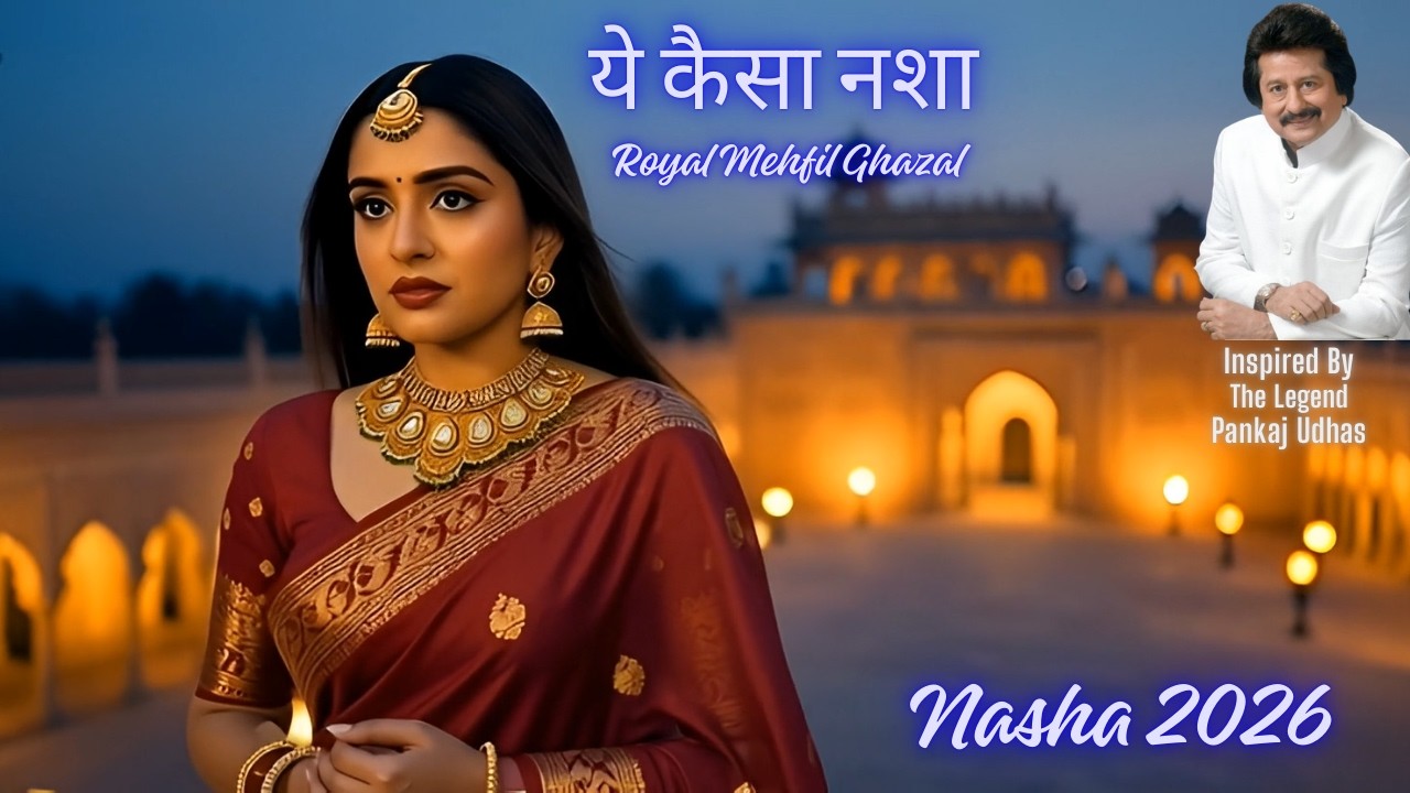 ये कैसा नशा… | Royal Mehfil Ghazal | Pankaj Udhas Inspired Gazal