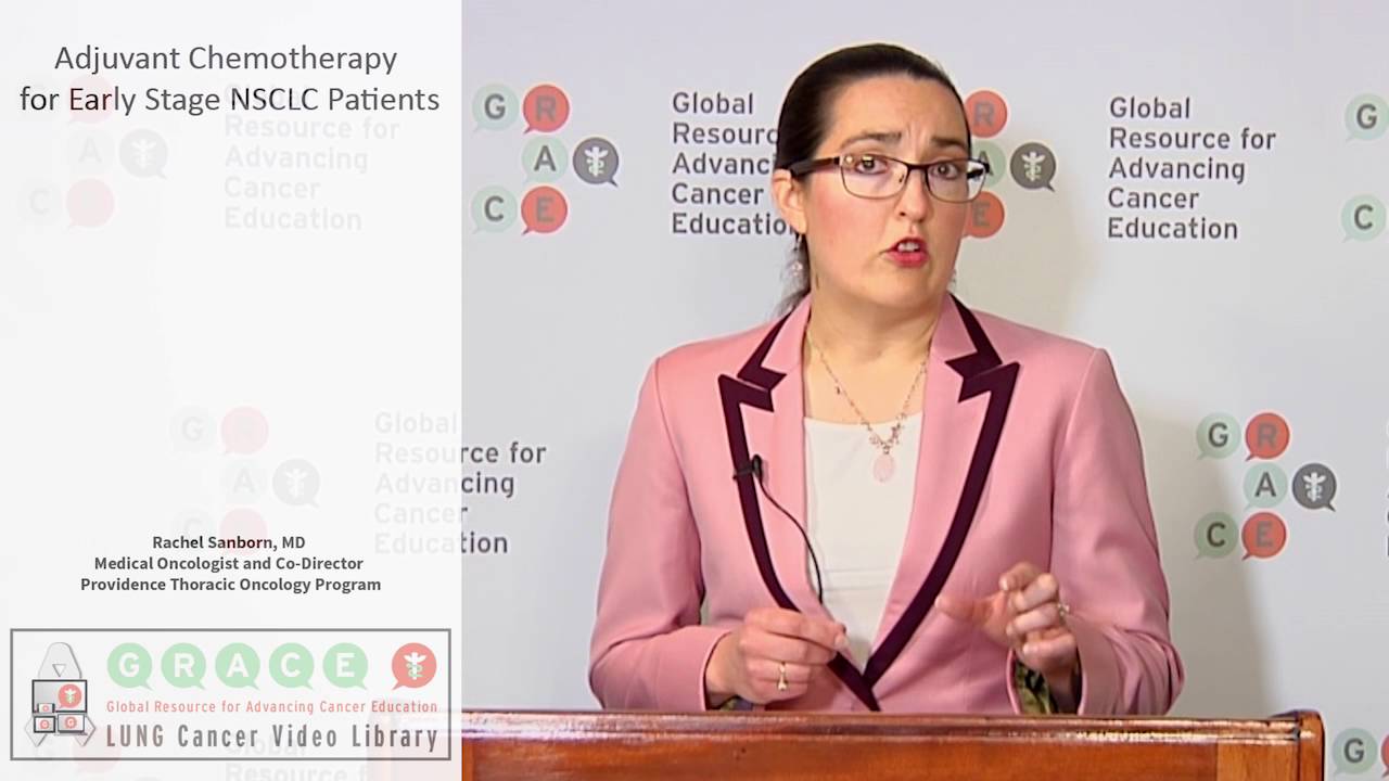Adjuvant Chemotherapy for Early Stage NSCLC Patients Part 1