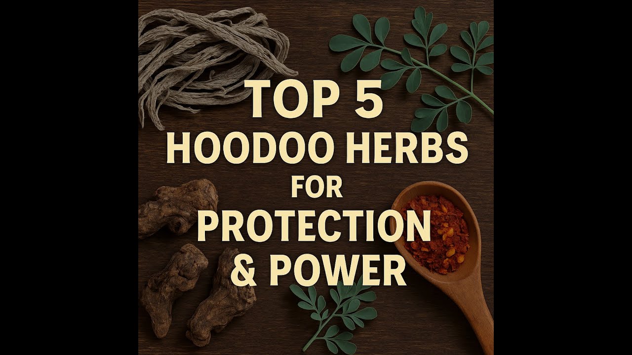 Top 5 Hoodoo Herbs for Protection & Power #hoodoo #rootwork