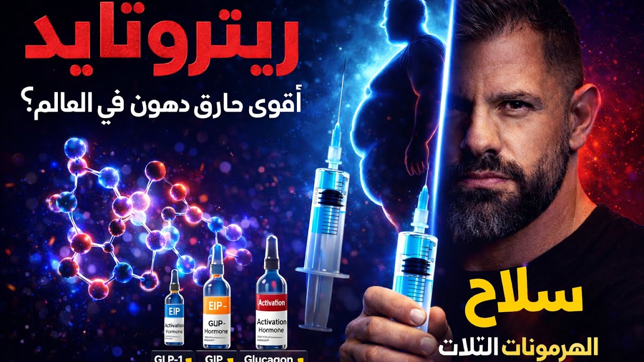 الريتروتايد الببتايد الذي غير الموازنة 🔥 ???? Retatrutide