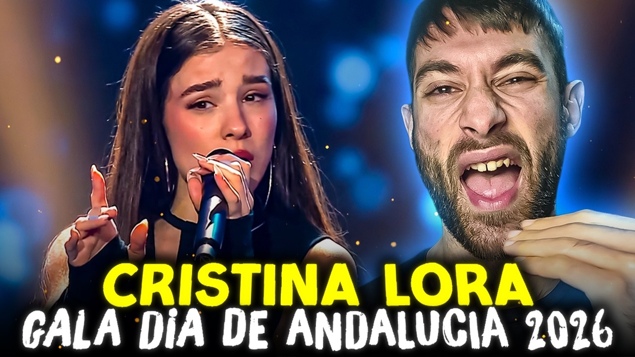 Lo ARTISTA QUE ES! Cristina canta ''2 Puñalaitas'' Canal Sur | GALA DIA de ANDALUCÍA 2026 REACCION