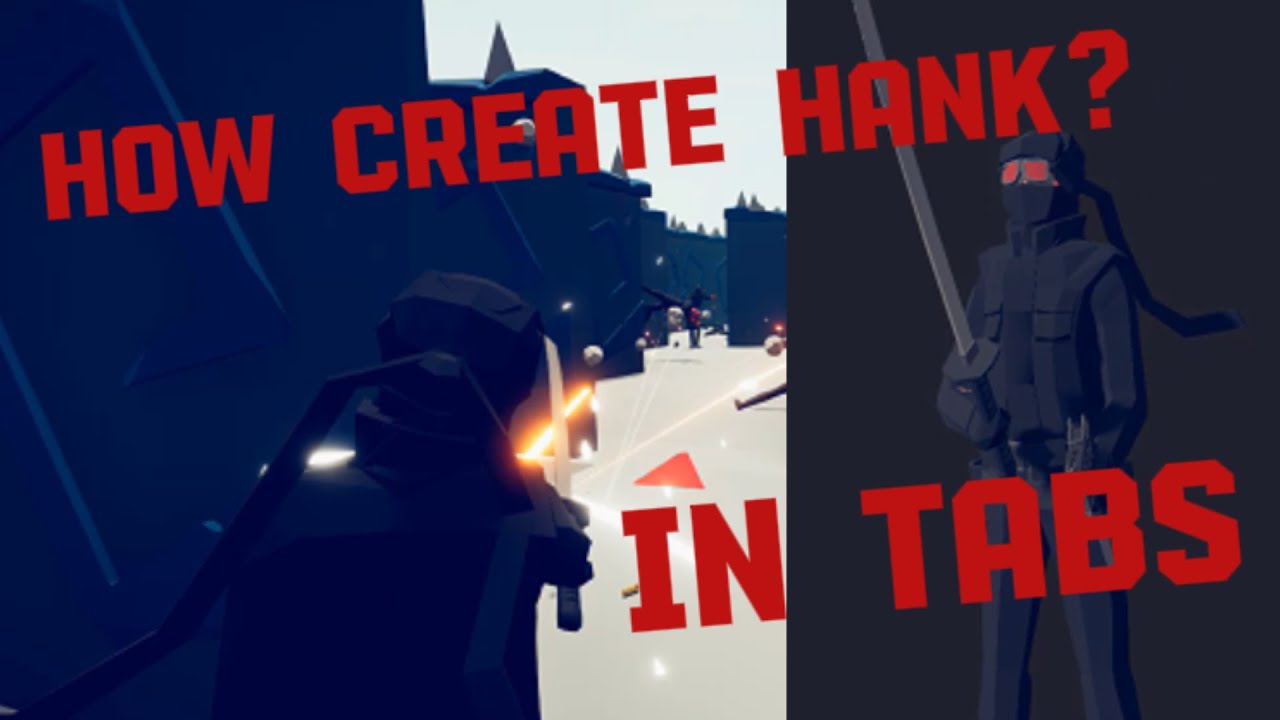 How create HANK from MC in TABS