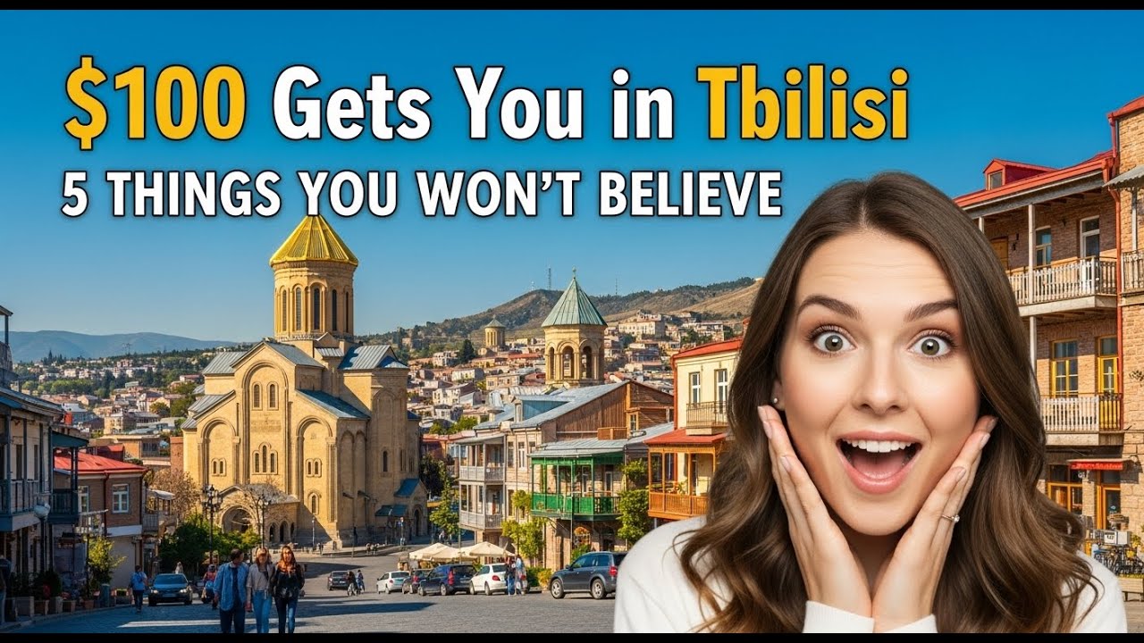 What $100 Gets You in Tbilisi, Georgia 🇬🇪 | Budget Travel 2025
