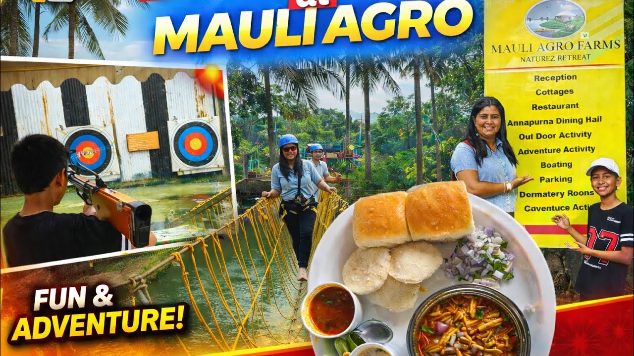 Mauli Agro Farm | Adventure & Picnic Place Near Pune | Resort for Family Near Pune