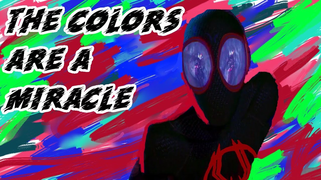 SPIDER-MAN ACROSS THE SPIDER-VERSE HOW TO USE COLORS PERFECTLY