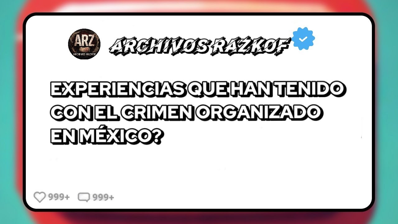 TESTIMONIOS REALES sobre el NARC0 EN MEXICO