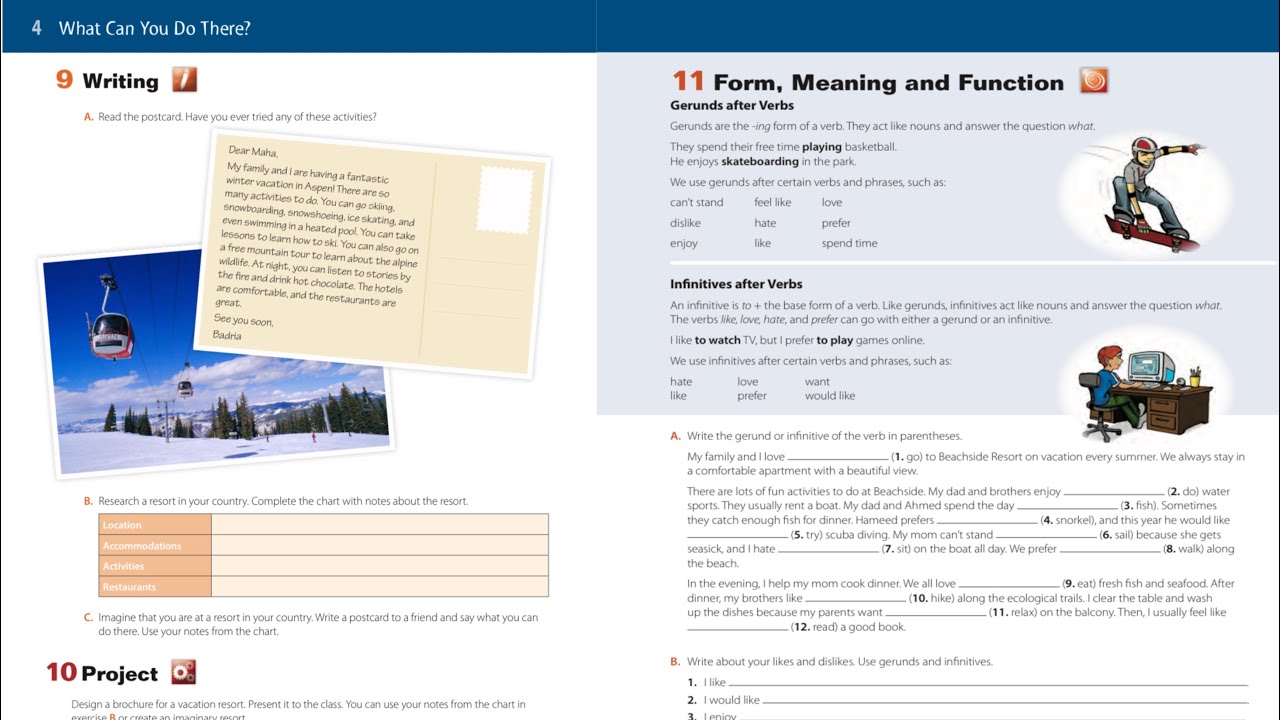 شرح إنجليزي أول متوسط- الوحدة الثانية عشرWriting, Form , Meaning , Function- الفصل الدراسي الثالث