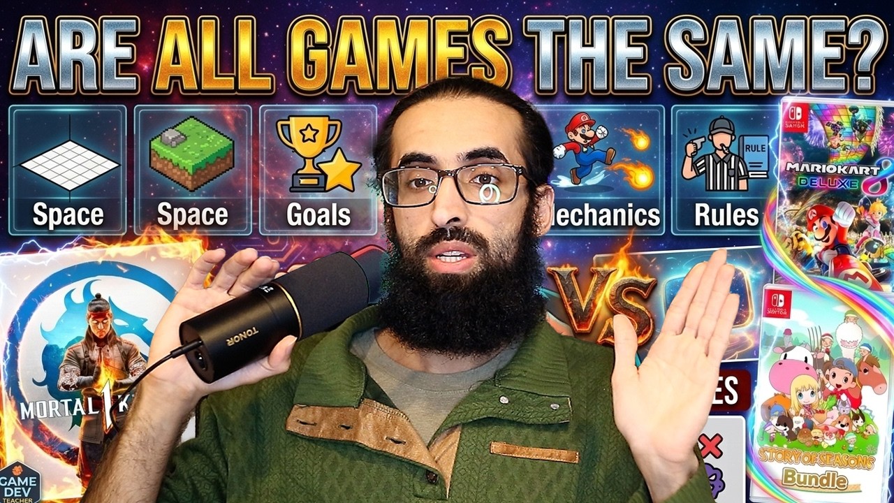 The 5 Elements Every Great Game Must Have (Game Dev Secret)