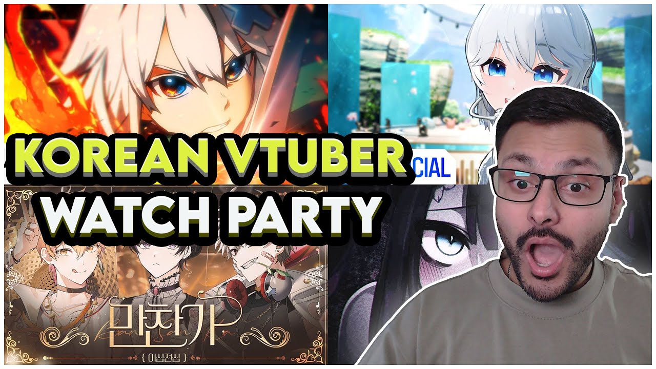 Korean VTuber Watch Party #2 ( ISEGYE IDOL 이세계 아이돌 , STELLIVE 스텔라이브 , etc! )