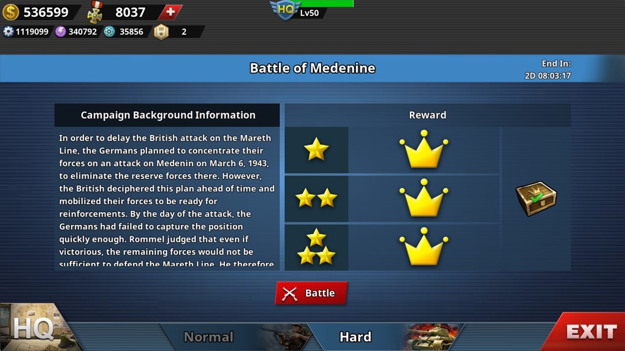History Retrospection: Battle of Medenine - World Conqueror 4