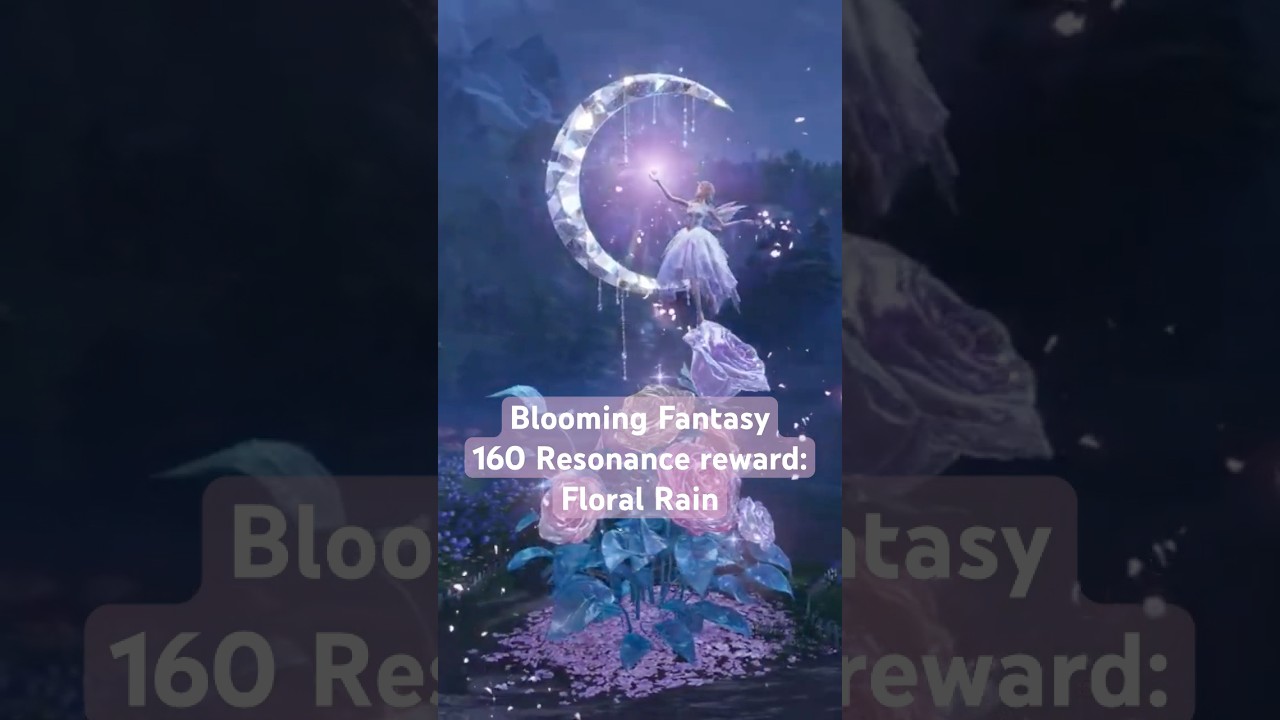 Rerun Blooming Fantasy new 160 resonance decoration 