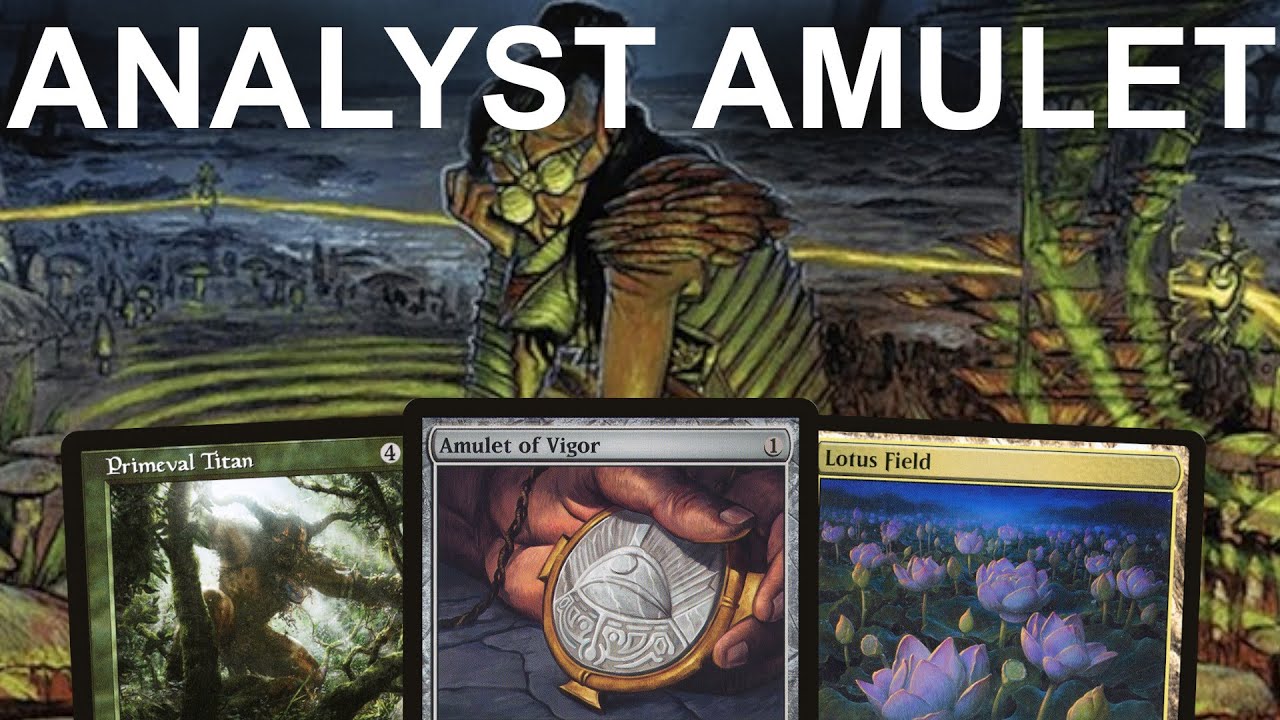 IT KEEPS GETTING WEIRDER! Modern Analyst Amulet. The Newest Crazy Amulet Titan Tech. MTG
